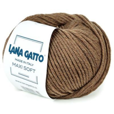 Lana Gatto Maxi Soft (20792) 100% меринос экстрафайн 50 г/90 м