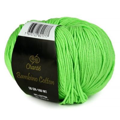 Пряжа Chante Bambino cotton (2043); Состав: 60% Хлопок, 40% Акрил; 50 г / 160 м